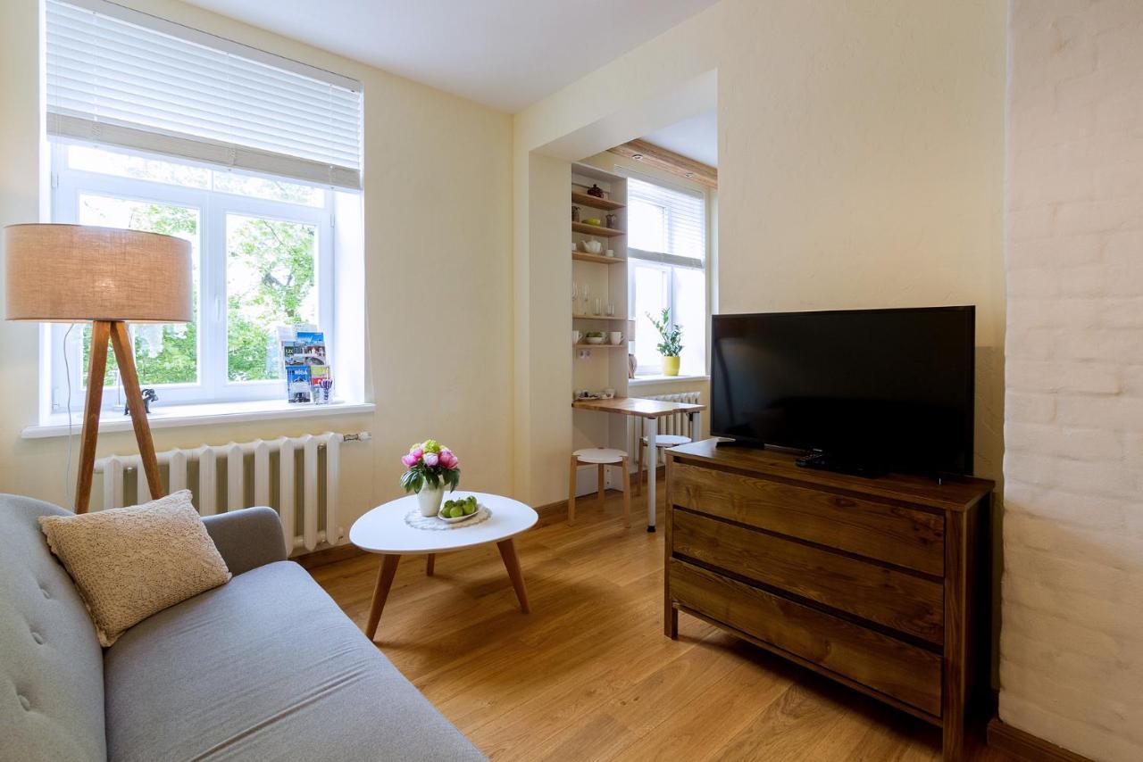 Ferienwohnung Dzirnavu 92 Studio Riga Exterior foto